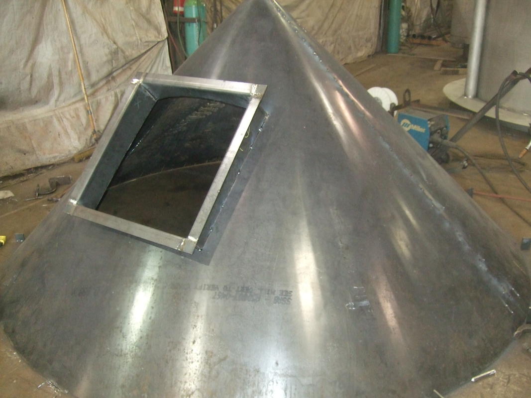 Cones with openings